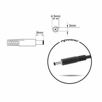 Laptop oplader Mitsu 5ZM018 65 W 2