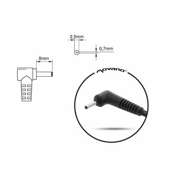Laptop oplader Mitsu 5ZM011 Asus 65 W 2