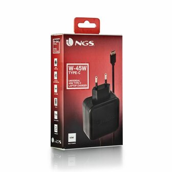 Laptop oplader NGS 45W Auto USB-C 45 W 2