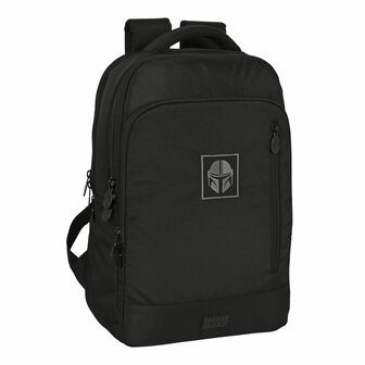 Rugtas voor Laptop en Tablet met USB Uitgang The Mandalorian Zwart 1