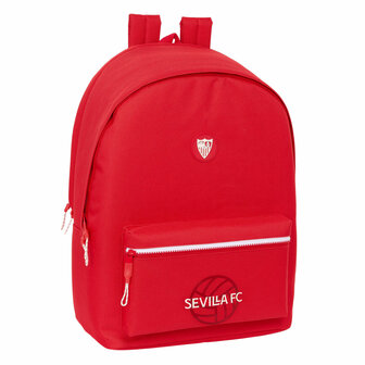 Rugtas voor Laptop en Tablet met USB Uitgang Sevilla F&uacute;tbol Club Rood 31 x 44 x 18 cm 1