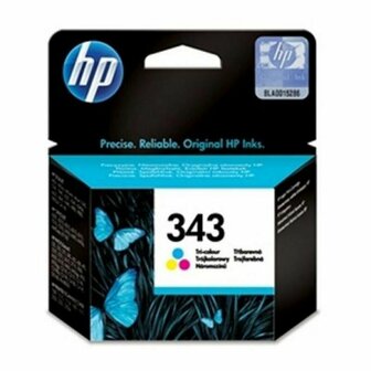 Originele inktcartridge HP 343 Cyaan Magenta Geel Tricolor Cyaan/Magenta/Geel 1