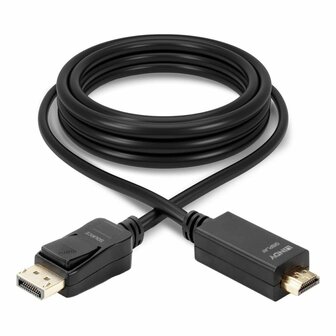 Adapter DisplayPort naar HDMI LINDY 36923 Zwart 1