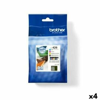Originele inktcartridge Brother MFCJ4340DW Zwart/Cyaan/Magenta/Geel (4 Stuks) 1