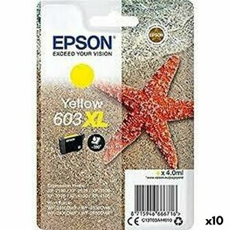 Originele inktcartridge Epson XP-2100 3100 4100 WF-2830DWF 2850DWF Geel (10 Stuks) 1
