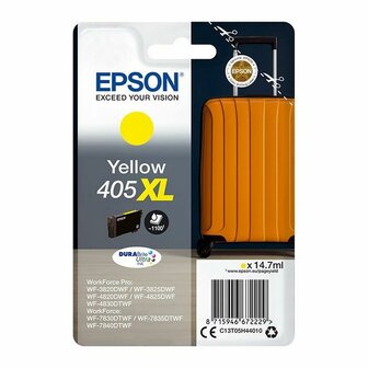 Originele inktcartridge Epson WF-3820DWF, 3825DWF, 4820DWF, 4825DWF, 4830DWF, WF-7830DTWF, 7835DTWF, 7840DTWF Geel (8 Stuks) 2