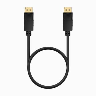 DisplayPort kabel Aisens A124-0737 Zwart 50 cm 1