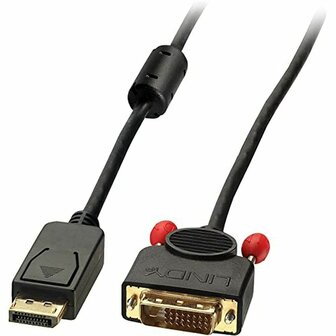 Adapter DisplayPort naar DVI LINDY 41489 Zwart 1