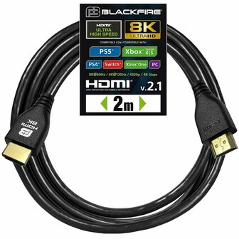HDMI-Kabel Blackfire ULTRA Zwart 1