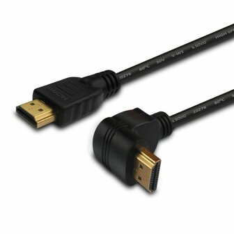 HDMI-Kabel Savio CL-04 Hoek Zwart 1,5 m 1