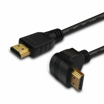 HDMI-Kabel Savio CL-108 Hoek Zwart 1,5 m 1