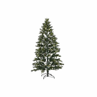 Kerstboom Home ESPRIT Groen Metaal Polyethyleen Besneeuwd 130 x 130 x 210 cm 5