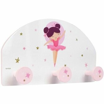 Wandkapstok Fun House Kinderen 37 x 21,5 x 68 cm 3