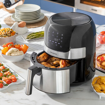 Airfryer InnovaGoods Fryinn 3500 Zwart 1400 W 3,5 L Roestvrij staal 1