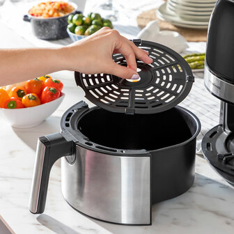 Airfryer InnovaGoods Fryinn 3500 Zwart 1400 W 3,5 L Roestvrij staal 7