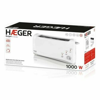Broodrooster Haeger TO-100.008A Multifunctioneel 1000 W Wit 2