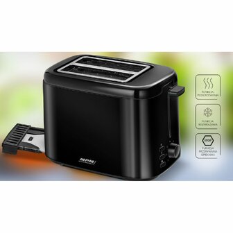 Broodrooster Mpm MTO-07/C 800 W 5