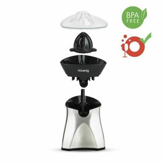 Elektrische juicer H.Koenig AGR60 600 W Roestvrij staal 600 W 2
