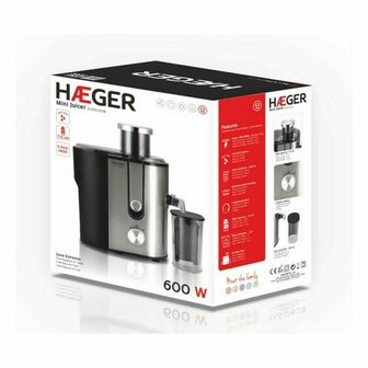 Juicer Haeger JE-600.002B 600 W Grijs 600 W 13 L 3