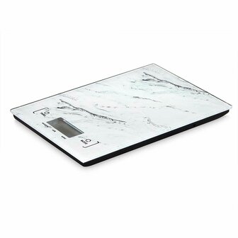 Keukenweegschaal 5 kg Marmer Wit 14 x 2 x 20 cm (6 Stuks) 2