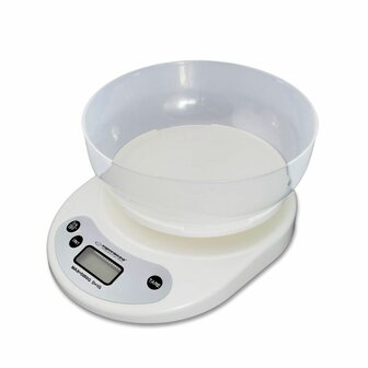 Keukenweegschaal Esperanza EKS007 Wit 5 kg 3