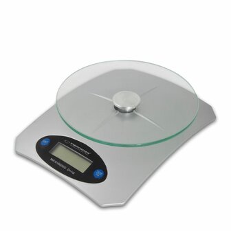 Keukenweegschaal Esperanza EKS006 Zilverkleurig 5 kg 1