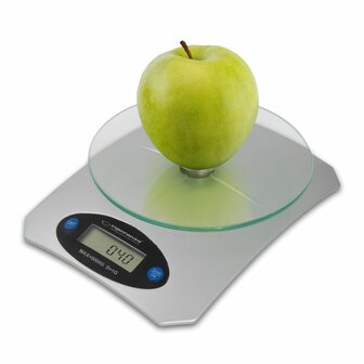 Keukenweegschaal Esperanza EKS006 Zilverkleurig 5 kg 2
