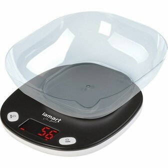 Keukenweegschaal Lamart LT7069 Zwart 5 kg 1 L 1