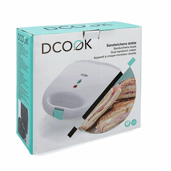 Tosti-ijzer Dcook Gallery Wit 750 W 750 W 2