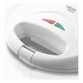 Tosti-ijzer Haeger SM-75G.007A Wit 750 W 3