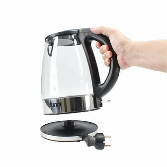 Waterkoker TM Electron 1,7 L Kristal Borosilicaatglas 3