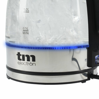 Waterkoker TM Electron 1,7 L Kristal Borosilicaatglas 6