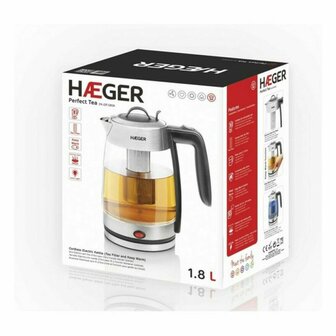 Waterkoker Haeger EK-22F.020A Wit Roestvrij staal 2200 W 3