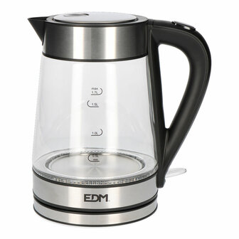 Waterkoker met ledverlichting EDM 1850-2200 W Kristal 1,7 L 1