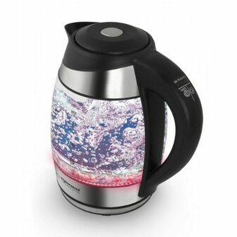 Waterkoker Esperanza EKK026  Zwart Multicolour Glas Polypropyleen Plastic 2200 W 1,7 L 3