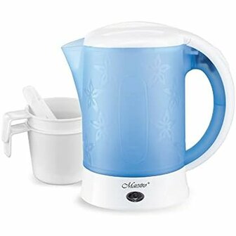 Waterkoker Feel Maestro MR-010 Blauw Wit Roestvrij staal 600 W 0,6 L 2