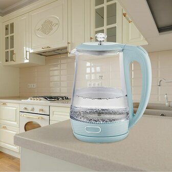 Waterkoker Feel Maestro MR-052 Blauw Kristal 2200 W 1,7 L 3