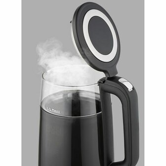 Waterkoker Feel Maestro MR-049 Zwart Transparant Kristal Borosilicaatglas 2200 W 1,7 L 3