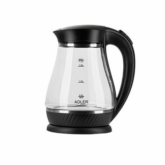 Waterkoker Adler AD 1274 Zwart Glas 2200 W 1,7 L 3