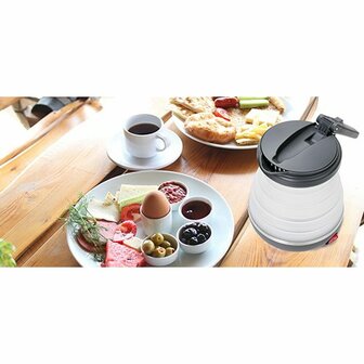 Waterkoker Adler AD 1279 Wit Zwart Plastic 750 W 0,6 L 8