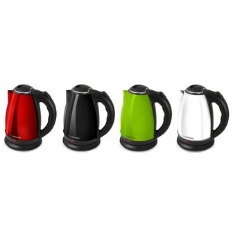 Waterkoker Esperanza EKK113K Zwart Roestvrij staal Plastic 1800 W 1,8 L 3