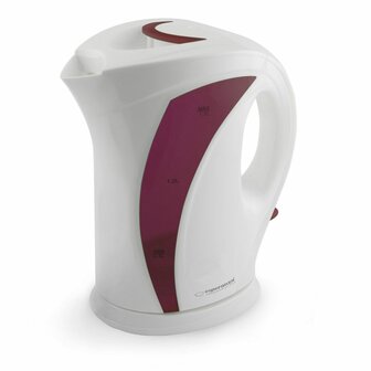 Waterkoker Esperanza EKK018R Wit Rood Plastic 2200 W 1,7 L 1