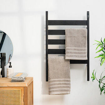 Elektrische Wand of Vloer Handdoekrail Towarck InnovaGoods 5 Stangen 1