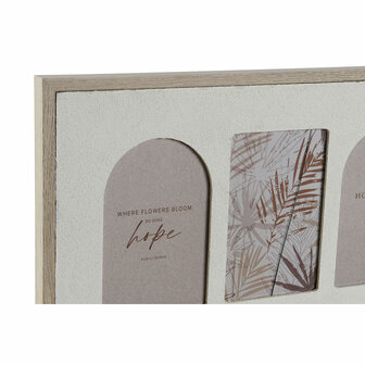 Fotolijsten Home ESPRIT Beige Kristal Hout MDF Scandinavisch 60 X 3 X 34 cm 3