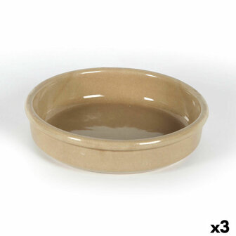 Sauspan Anaflor Keramisch Bruin (&Oslash; 21 cm) (3 Stuks) 1