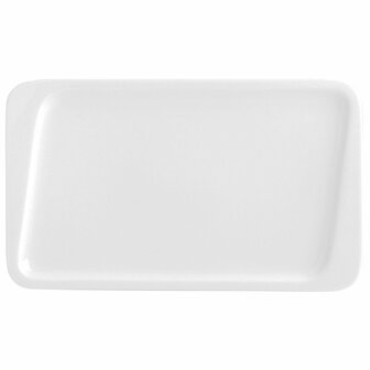 Dessertbord Quid Chef Wit Keramisch 25 x 15 cm (6 Stuks) (Pack 6x) 1