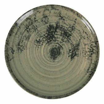 Dinerbord La Mediterr&aacute;nea Aspe Groen &Oslash; 26 x 2,5 cm (12 Stuks) 2