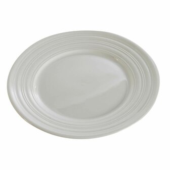 Dinerbord DKD Home Decor Wit Porselein 19 x 19 x 2 cm 2