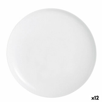 Pizzabord Luminarc Friends Time Wit Glas &Oslash; 32 cm (12 Stuks) 1