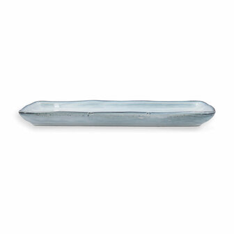 Serveerschaal Quid Boreal Blauw Keramisch 28 x 14 cm (4 Stuks) (Pack 4x) 1